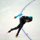 Illustration for article titled Ditching The New Under Armour Suit Didnt Help Speedskater Shani Davis